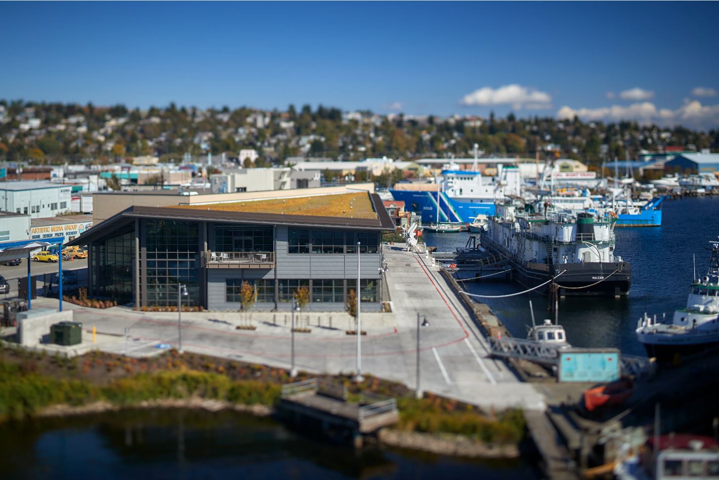 The Seattle Maritime Academy campus in Ballard