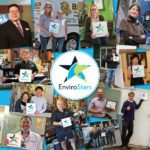 A collage of Envirostars-recognized business owners.